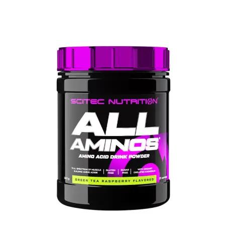 Scitec Nutrition All Aminos (340 g, Green tea-raspberry) - Scitec Nutrition