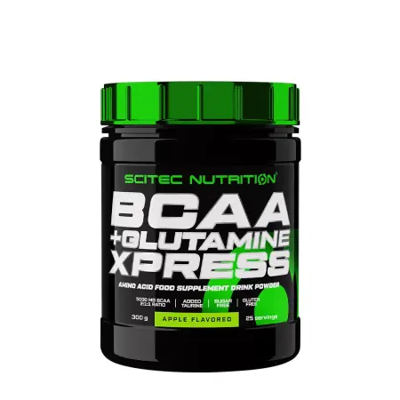 Scitec Nutrition BCAA + Glutamine Xpress (300 g, Apple) - Scitec Nutrition
