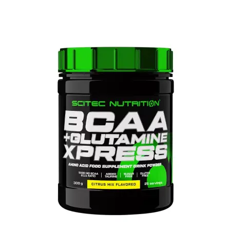 Scitec Nutrition BCAA + Glutamine Xpress (300 g, Citrus) - Scitec Nutrition
