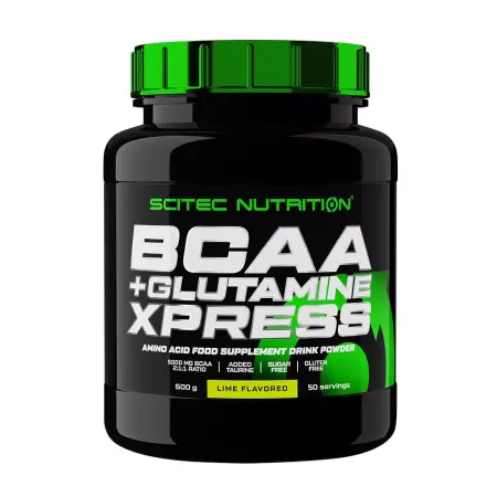 Scitec Nutrition BCAA + Glutamine Xpress (600 g, Lime) - Scitec Nutrition