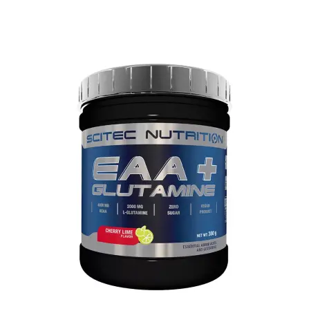 Scitec Nutrition EAA + Glutamine (300 g, Cherry Lime) - Scitec Nutrition