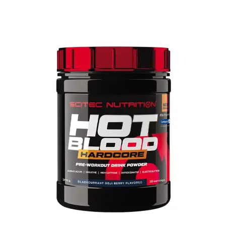 Scitec Nutrition Hot Blood Hardcore (375 g, Blackcurrant goji berry) - Scitec Nutrition