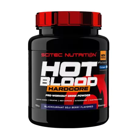 Scitec Nutrition Hot Blood Hardcore (700 g, Blackcurrant goji berry) - Scitec Nutrition