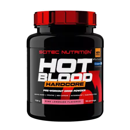 Scitec Nutrition Hot Blood Hardcore (700 g, Pink Lemonade) - Scitec Nutrition