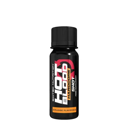 Scitec Nutrition Hot Blood Hardcore Shot (60 ml, Orange) - Scitec Nutrition