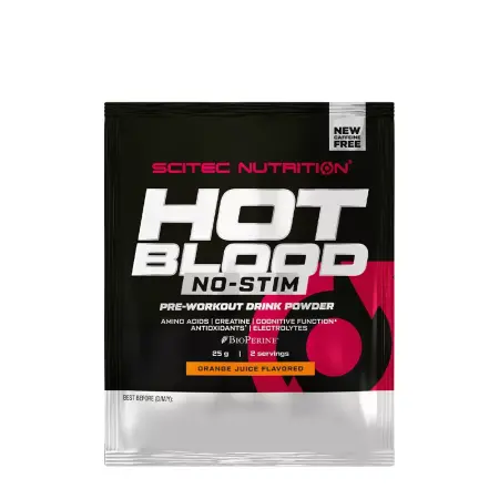 Scitec Nutrition Hot Blood No-Stim (25 g, Orange Juice) - Scitec Nutrition