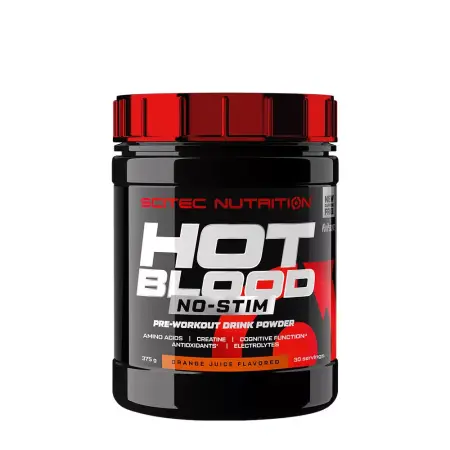 Scitec Nutrition Hot Blood No-Stim (375 g, Orange Juice) - Scitec Nutrition