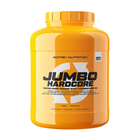 Scitec Nutrition Jumbo Hardcore (3060 g, Banana Yogurt) - Scitec Nutrition