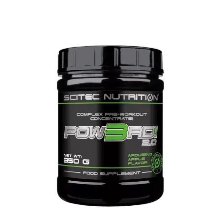 Scitec Nutrition Pow3rd! 2.0 (350 g, Apple) - Scitec Nutrition