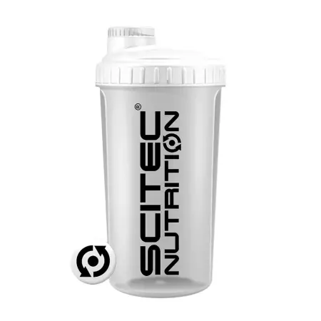 Scitec Nutrition Scitec Shaker (700 ml, Opaque White Lid White) - Scitec Nutrition