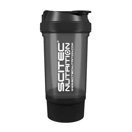 Scitec Nutrition Traveller Shaker (500 ml, Black) - Scitec Nutrition