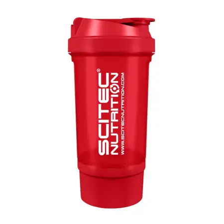 Scitec Nutrition Traveller Shaker (500 ml, Red) - Scitec Nutrition