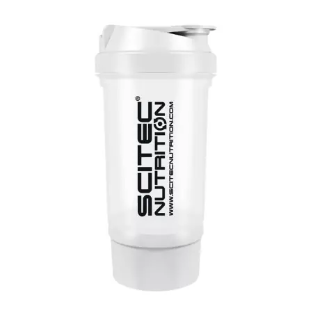 Scitec Nutrition Traveller Shaker (500 ml, White) - Scitec Nutrition