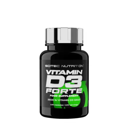 Scitec Nutrition Vitamin D3 Forte (100 Capsules) - Scitec Nutrition