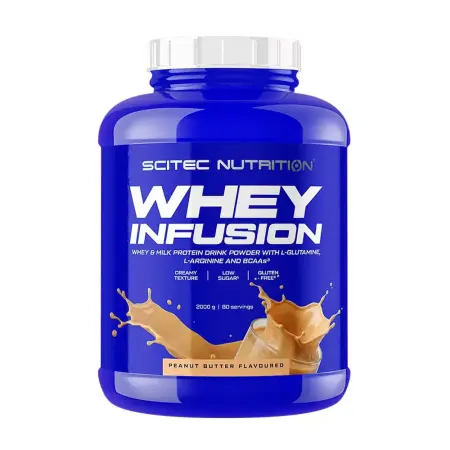 Scitec Nutrition Whey Infusion (2000 g, Peanut Butter) - Scitec Nutrition