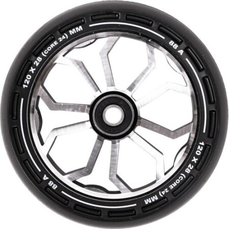 Scooter tekerleği LMT XL, 120 mm, ABEC özellikli, 9 rulmanlı - Siyah - Limit