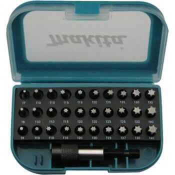 Screwdriver bit set TORX MAKITA, 31pcs. - Makita Accessories