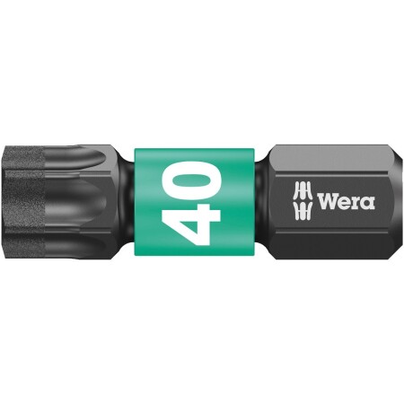 Screwdriver bit WERA 867/1 IMP DC Torx TX40 25mm, 10pcs. - Wera