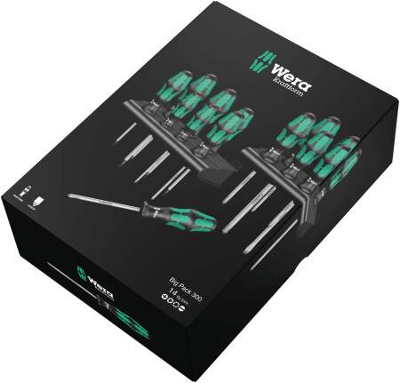 Screwdriver set WERA Big Pack 300/14 - Wera