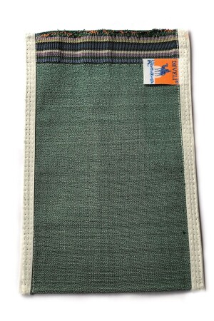 Scrub 1973 Hard Turkish Bath & Bath Scrub - Khaki Green Dev8008Y - Develi