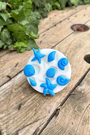 Seafood Eight Candle Mold (Silicone) - Rufusconcept