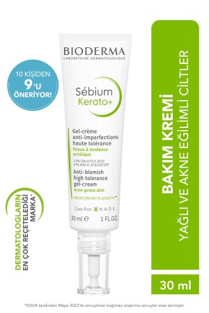 Sebium Kerato Sivilce ve Akne Lekesi Karşıtı AHA- BHA- Salisilik Asit İçeren Bakım Kremi 30 ml - Bioderma