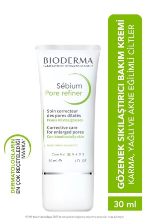 Sebium Pore Refiner Pore Tightening Care Cream for Combination-Oily Skin 30 3401361353625 - Bioderma