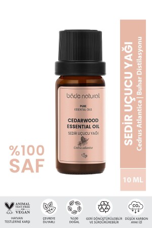 Sedir Ağacı Uçucu Yağı %100 Saf 10 ml - Bade Natural