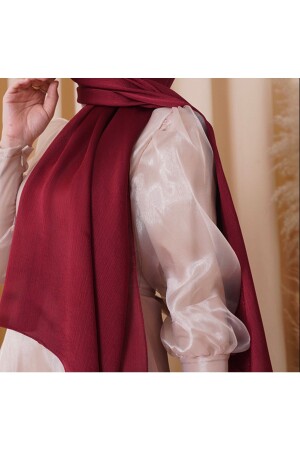 Şehr-i Şal Janjan Shiny Evening Dress Shawl - Bright Solid Color - Şehri Şal