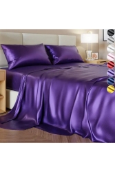 Seidensatin-Doppelbettbezug-Set 9807542368 - ZAVO