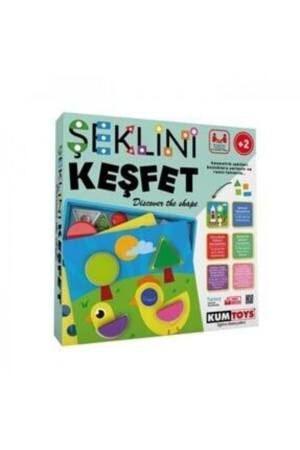 Şeklini Keşfet Eğitici Oyun 53060-1 - Redka