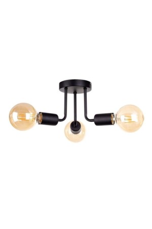 Şelale 3-Piece Black Chandelier ŞLL-SYH-03 - BSA LIGHTING