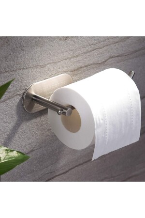 Selbstklebender Toilettenpapierhalter aus Edelstahl – einfache Montage – keine Schrauben! - DELTAHOME