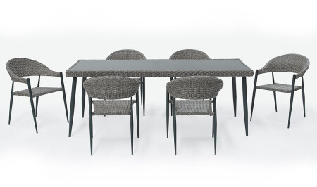 Selendi Garden Table Set - Cadde Yıldız