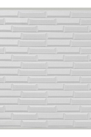 Self Adhesive Flexible Foam White Pyramid Pattern Wallpaper - Qx Qualityxeno