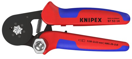 Self-adjusting crimping pliers KNIPEX 975314 - Knipex