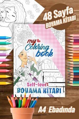Self Love Coloring Book Adult and Children Coloring Book - Colortouch