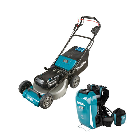 Self-propelled battery lawn mower LM001CZ with attachment - Makita