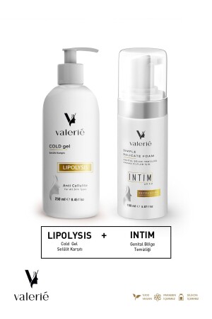 Selülit-vücut Sıkılaştırıcı Soğuk Lipoliz Jel - Bölge Koku Giderici Intim Losyon Lipoliz - İntim Losyon - Valerie
