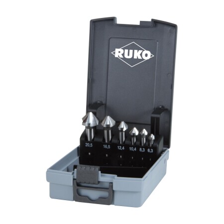 Senker-Set RUKO HSS DIN 335 6,3–20,5 mm - Ruko