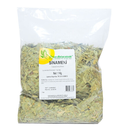 Senna Leaf Natural 1000 Gr Package - Doğan