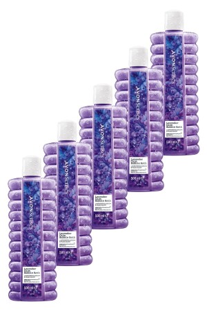 Senses Lavender Calm Lavender Scented Bath Bubble 500 Ml. Set of Five SAMPUAN0101-5 - Avon