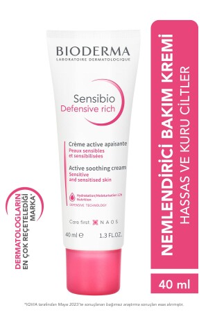 Sensibio Defensive Rich Cream 40 ml 1003134469 - Bioderma