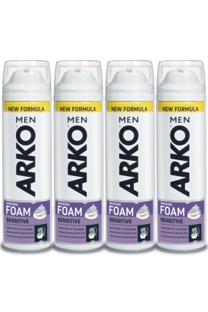 Sensitive Tıraş Köpüğü 4x200ml - Arko Men