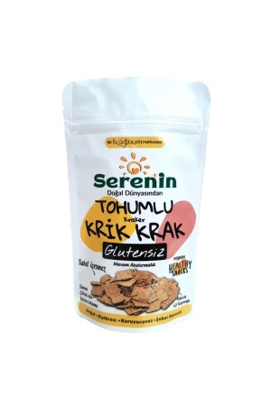 Seren's Natural World / Seed Cracker - Krik Krak / glutenfrei - vegan - Ohne Zusatzstoffe - Ohne Konservierungsstoffe - Serenin Doğal Dünyası