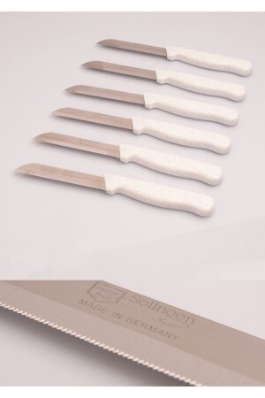 Serrated Fruit and Vegetable Knife 6 Pieces - Solingen