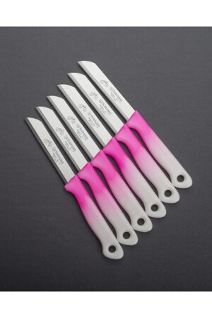 Serrated Hit Pink Tore Fruit and Vegetable Knife Set of 6 SOLINGENSTORE09 - Solingen