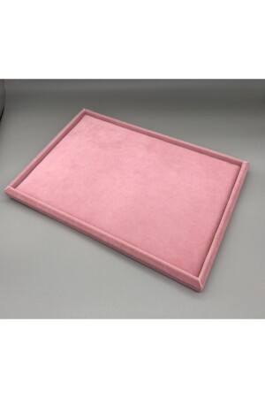 Sertex Fabric Pink Jewelry Service Box Table (AYDINDECOR) (#506164034) - Aydın Decor