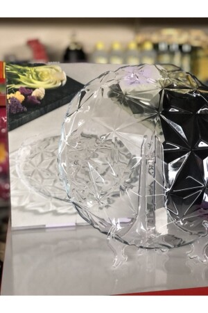 Serving Plate Glass 6 Pieces Estrella TYC00089695841 - Paşabahçe