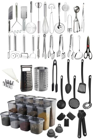 Serving Set Presentation Set Kitchen Utensils Set Dowry Set Food Storage Containers Food Container Ladle Set T0904981032 - Mirilliahome